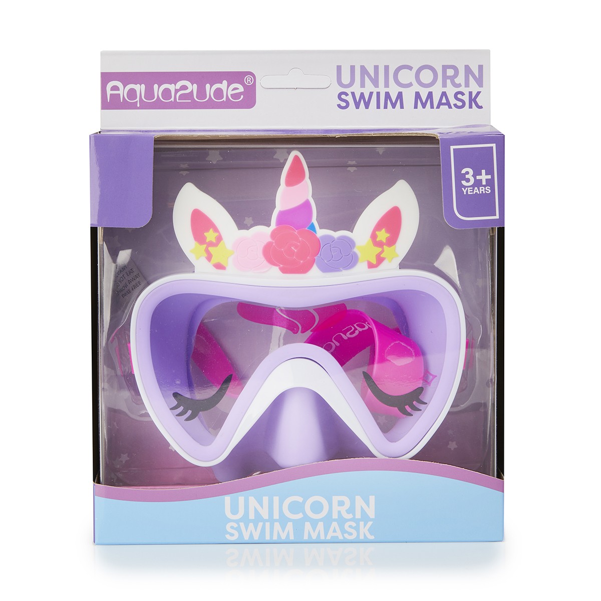 Μάσκα Θαλάσσης Μονόκερος Unicorn Silicone, Aqua2ude